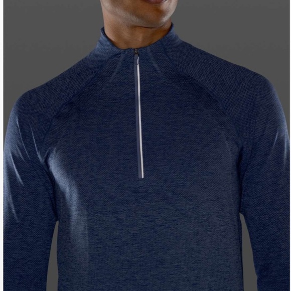 lululemon Metal Vent Tech 1/2 Zip 2.0 Tempest Blue Medium - Picture 4 of 16